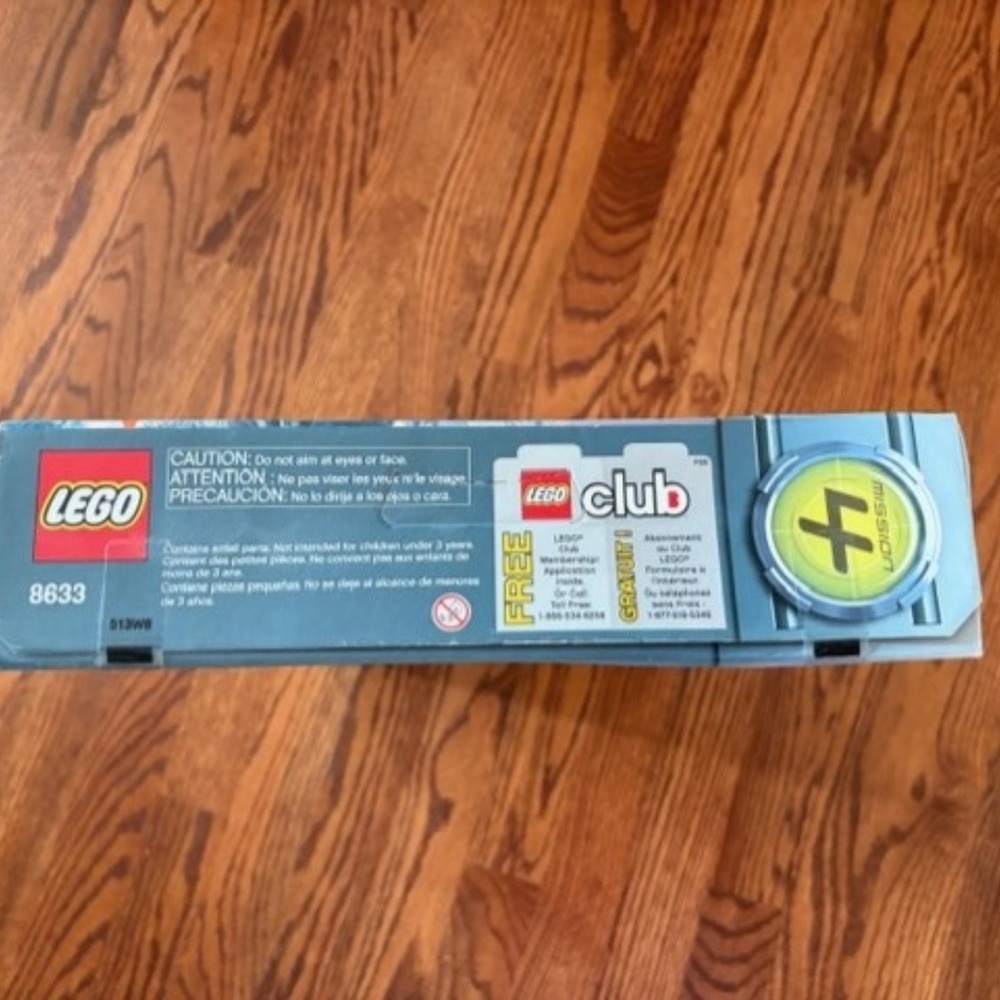 Lego Mission 4: Speedboat Rescue 8633 Agents Minifigure Building Set Box Damage - Picture 5 of 10
